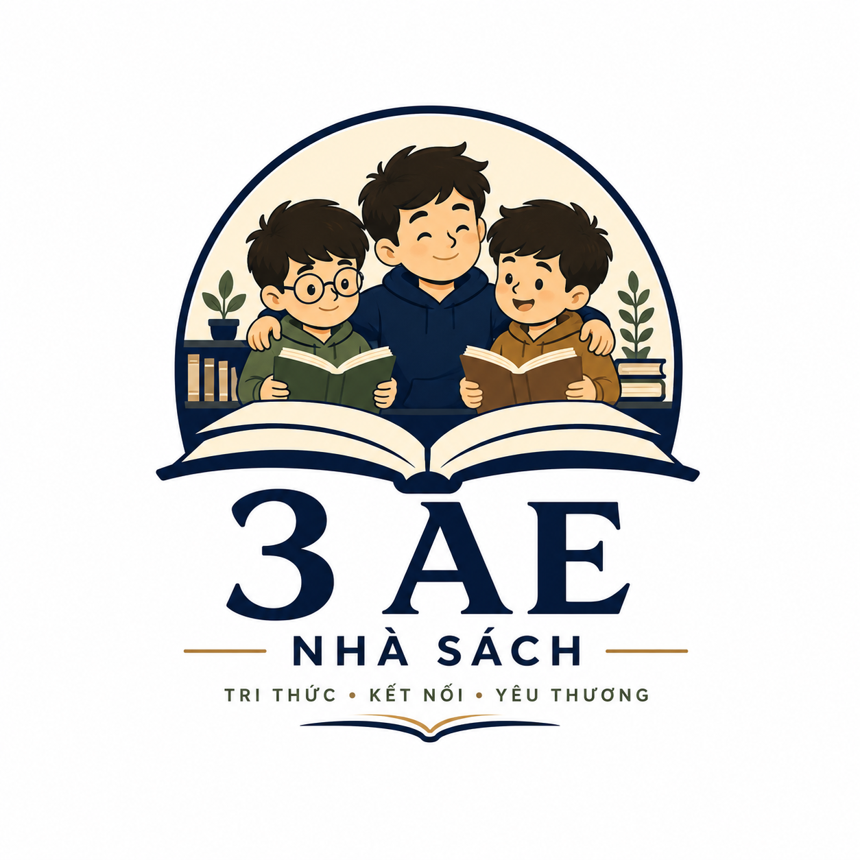 Nhà sách 3 anh em